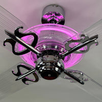 Delray™ Neon Ceiling Fan (Bubblegum)