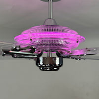 Delray™ Neon Ceiling Fan (Bubblegum)