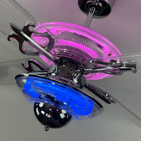 Delray™ Neon Ceiling Fan (Bubblegum)