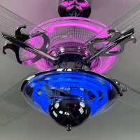 Delray™ Neon Ceiling Fan (Bubblegum)