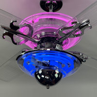 Delray™ Neon Ceiling Fan (Bubblegum)